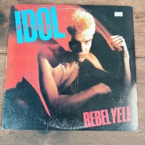 Billy Idol Rebel Yell Vinyl LP 12" Black Good 1983 Chrysalis FV 41450 Rock